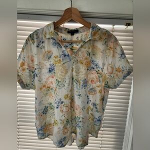 For Cynthia Floral Blouse
